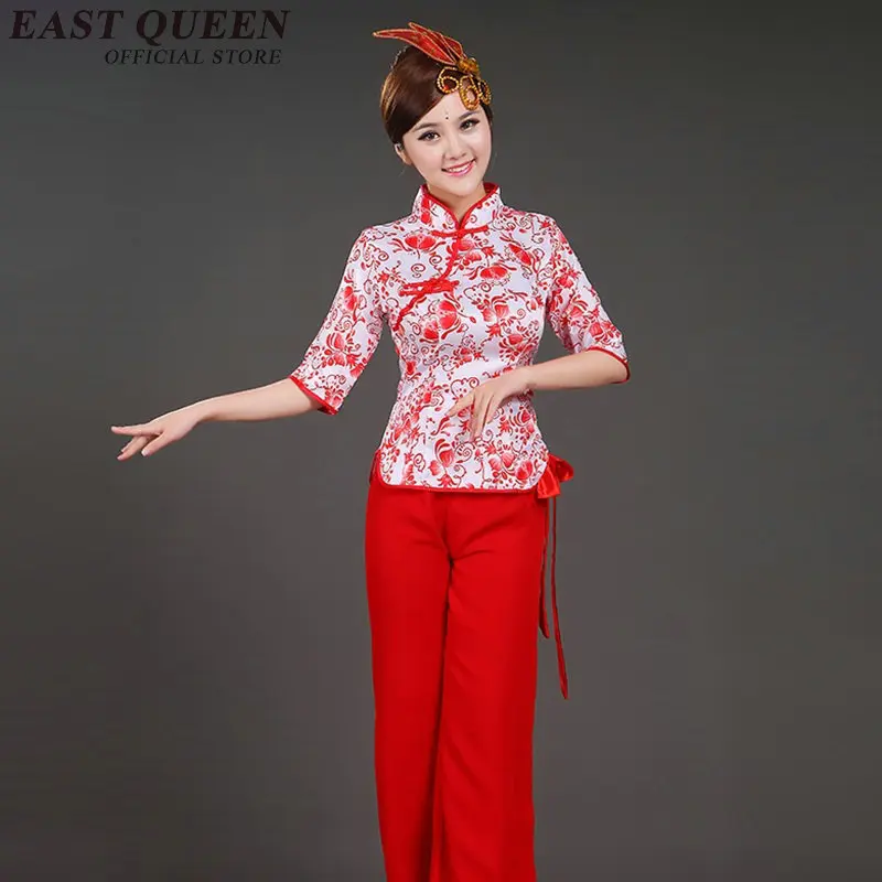 Традиционные китайские танцевальные костюмы в китайском народном танце женские