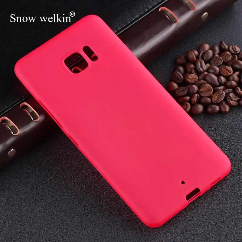 Для HTC Ocean Note Gel TPU Тонкий мягкий Противоскользящий силиконовый чехол задняя