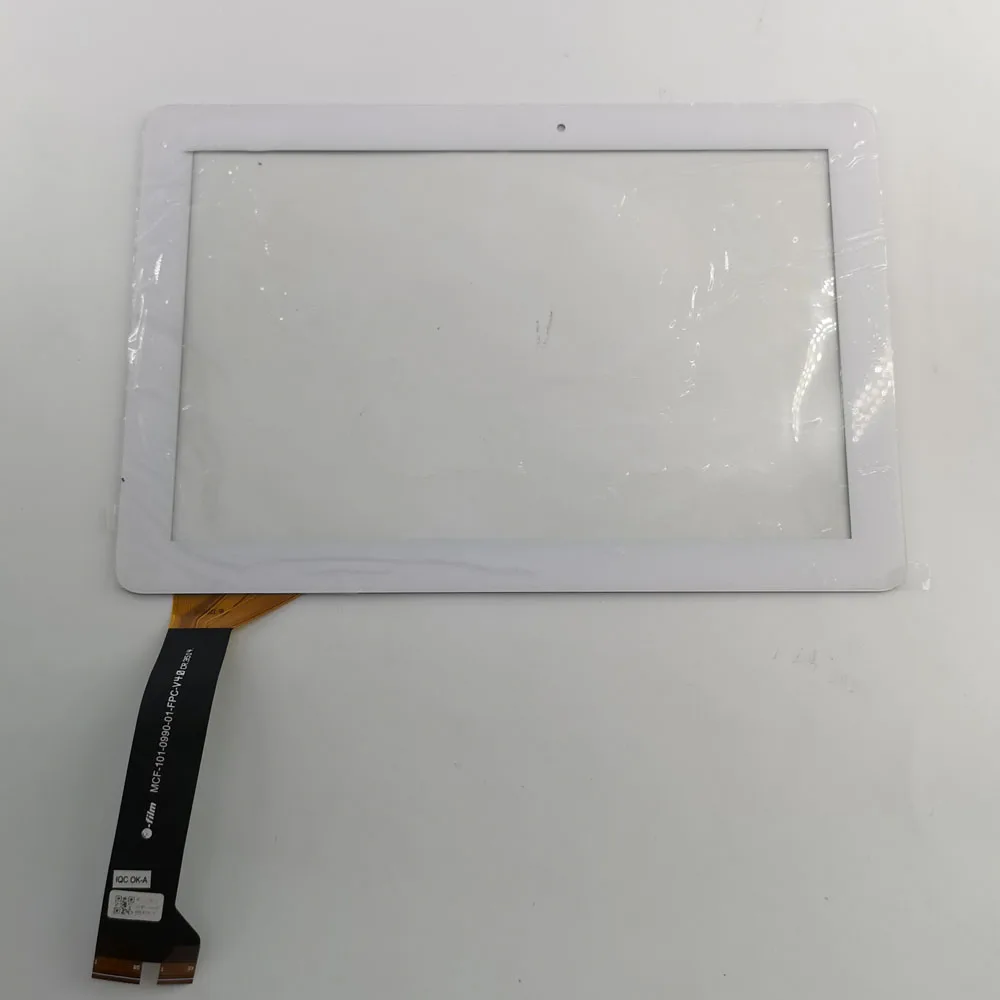 black cable white 10,1 дюймов для Asus MeMO Pad 10 ME102 ME102A K00F FPC-V2.0 V3.0 4,0 1,0 планшетный ПК сенсорный экран дигитайзер части универсальная версия - Цвет: black cable white