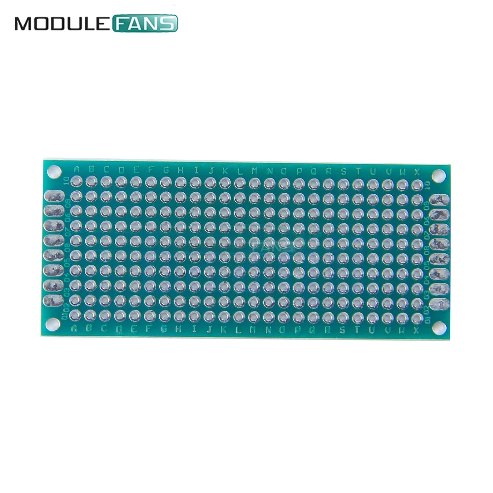 Комплект из 2 предметов двойная сторона Прототип PCB плата Луженая Универсальная