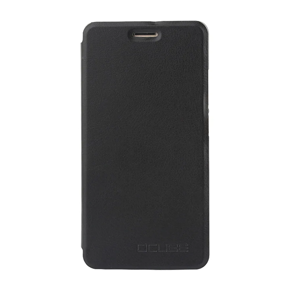Черный Ocube Oukitel C5 Pro Весенняя текстура горизонтальный Флип кожаный чехол с держателем Чехол для мобильного телефона s - Цвет: Черный