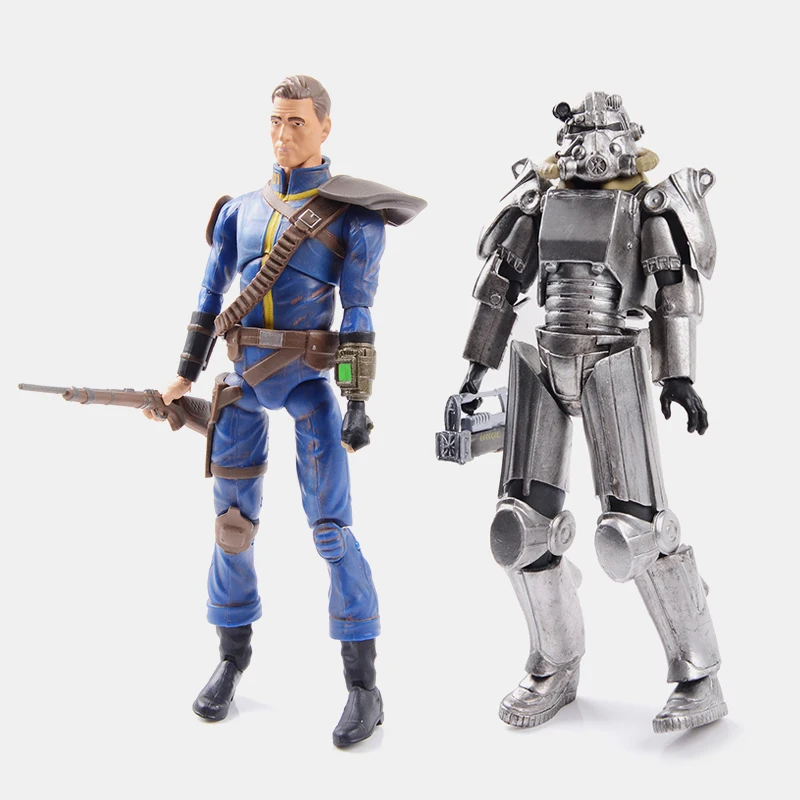 Экшн игрушка flout 4 Lone Wanderer Power Armor фигурки детские игрушки кукла для детей