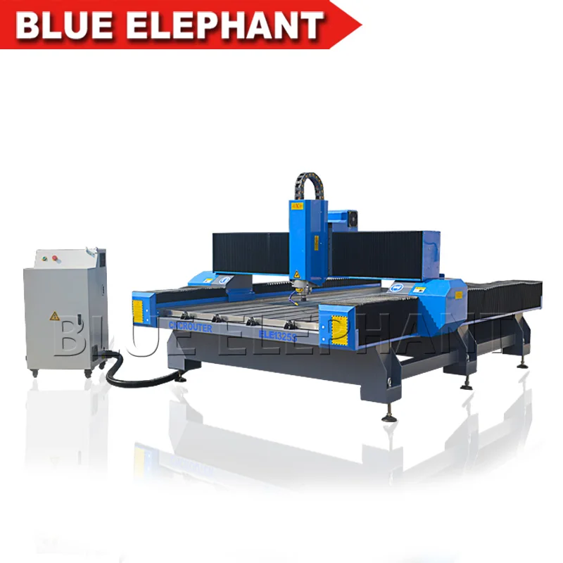 Фрезерный станок с ЧПУ для 3d резьбы по камню синий слон|router machine|cnc router machine3d stone