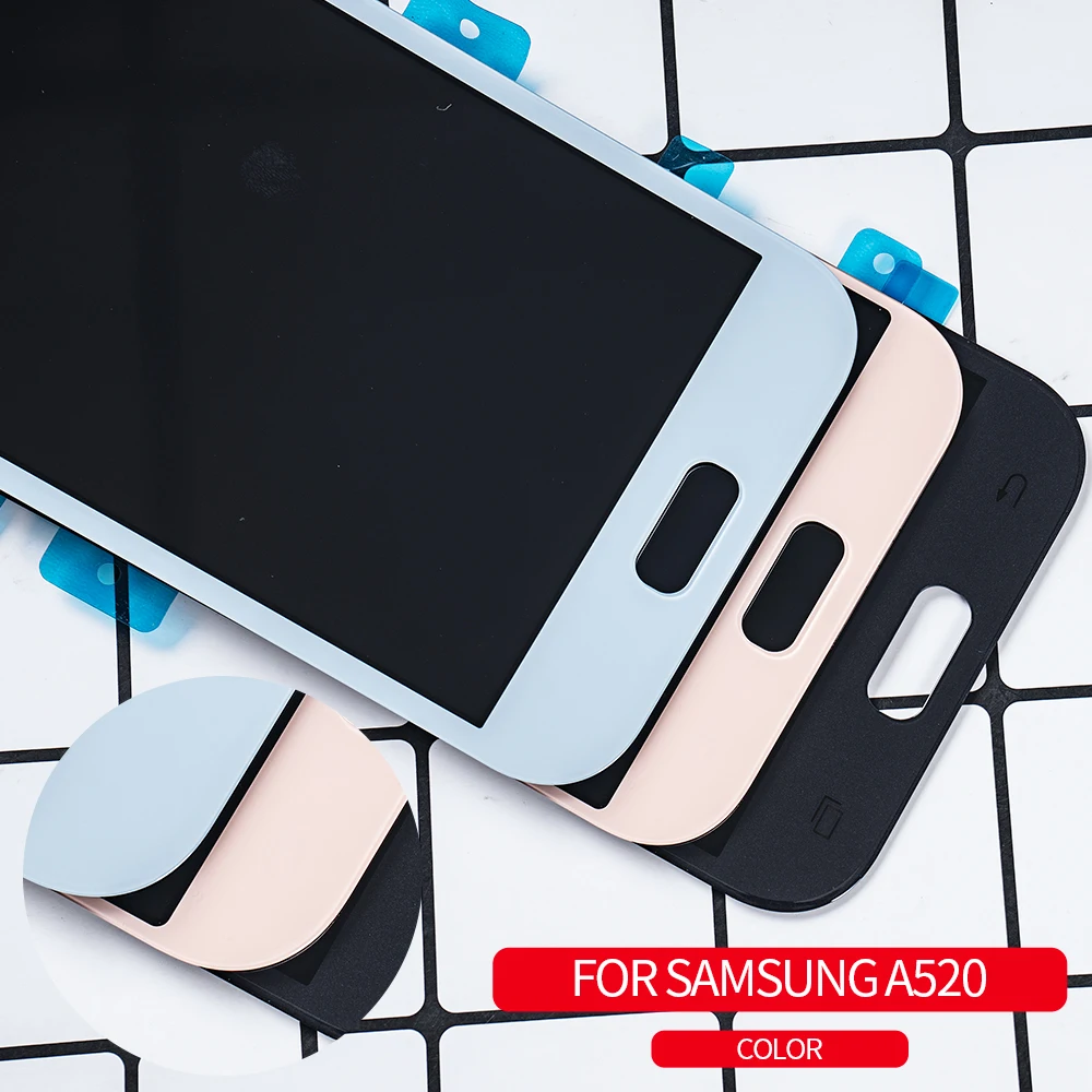 Super AMOLED 5 2 ''для SAMSUNG GALAXY A5 2017 ЖК-дисплей с сенсорным экраном и дигитайзером в