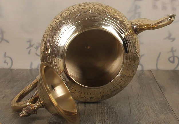 Pu er, китайская чайная посуда, longjing, медные чайные горшки, офисные подарки для мужчин, 600 мл, 880 мл, креативный чайник, пуэр, жасминовый чайник, теплее