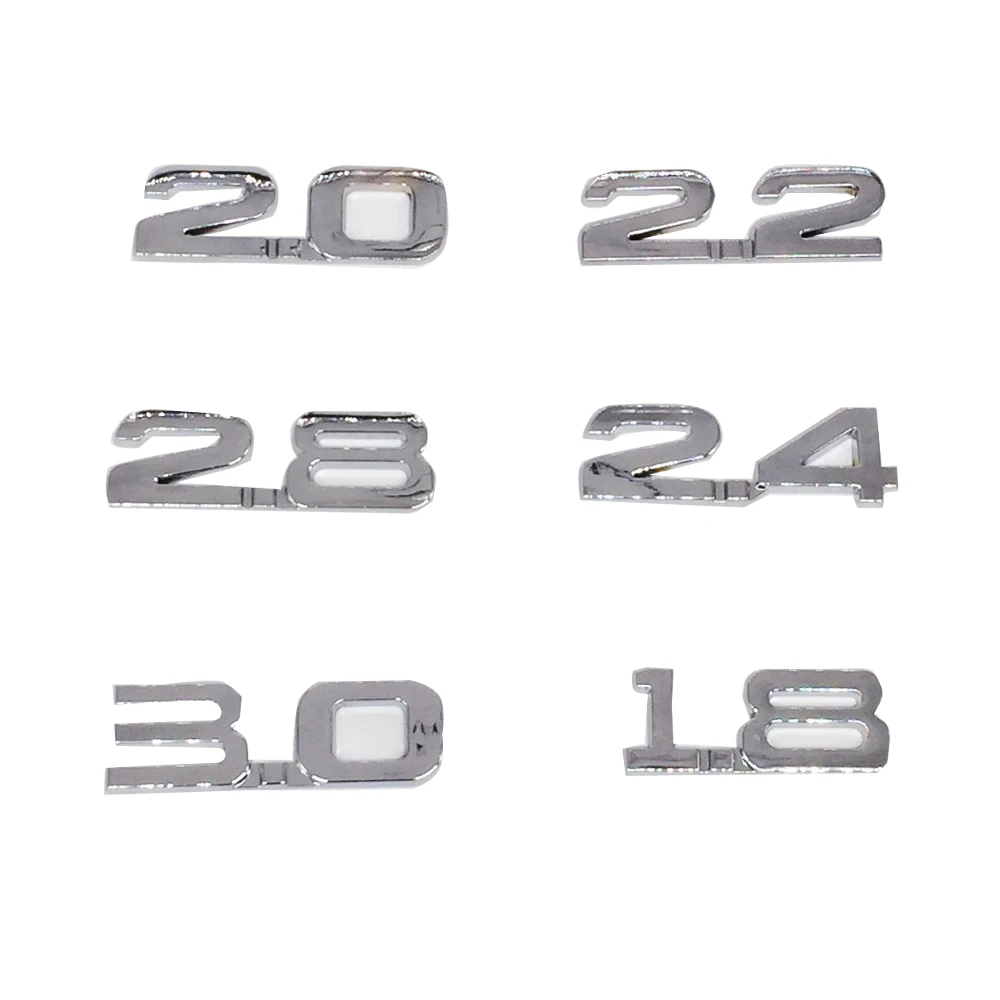 (20 шт./лот) оптовая продажа металлических автомобильных эмблем 1 8 2 0 3 4