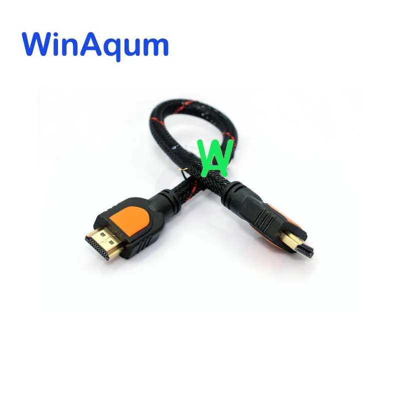 WinAqum HDMI тип A Кабель стандарт M/M 4k 3D линия 30 см короткий кабель|cable hdmi|hdmi cable typeshdmi |