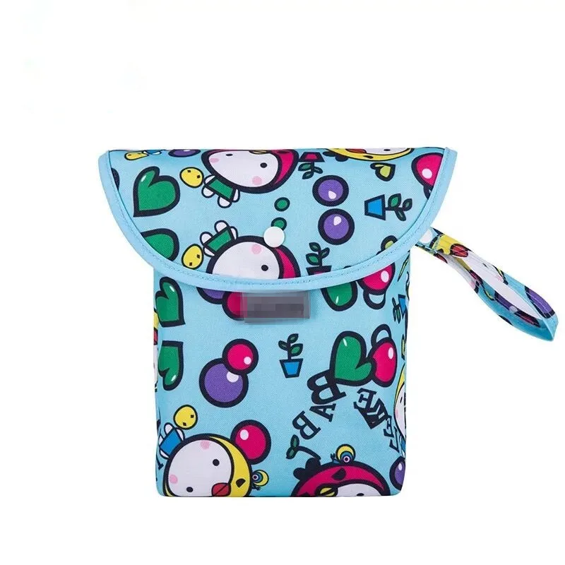 Водонепроницаемая сумка для подгузников одноразовый влажный мешок детских