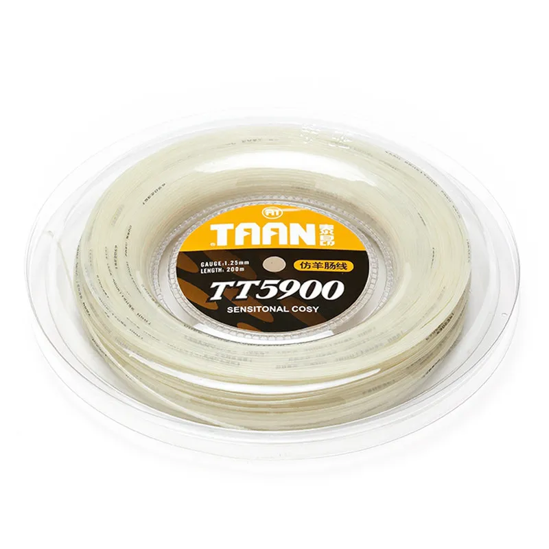 TAAN TT5900 sensitonal cosy (200 м синтетическая струна для теннисной ракетки)|synthetic gut tennis string|gut