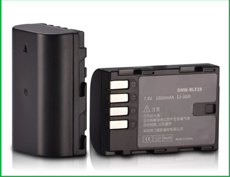 1860 мАч для Panasonic DMW-BLF19 ЖК USB зарядное устройство+ DMW-BLF19E батарея для камеры BLF19 BLF19E для Panasonic Lumix GH3 GH4 GH5 G9