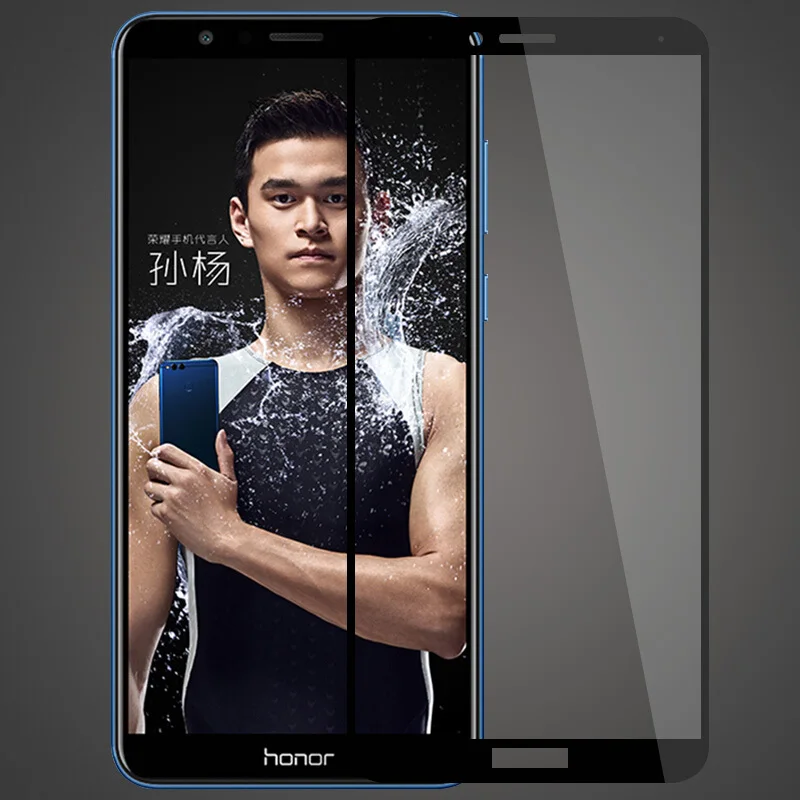 Закаленное стекло с полным покрытием защитная пленка защита экрана для huawei honor 8X