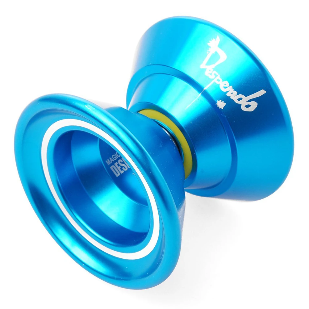 MAGICYOYO YoYo Magic Профессиональный алюминиевый N5 5 струн и перчаток TH006 - Цвет: Blue