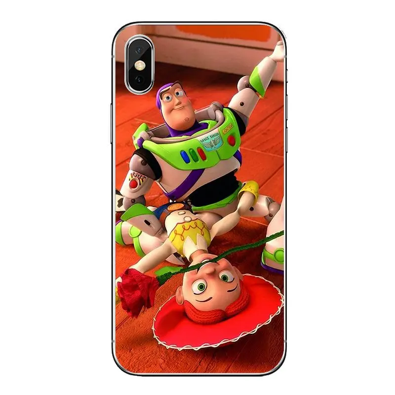 Чехол для iphone X XR XS MAX чехол Buzz Lightyear Woody мягкий из ТПУ 6 S 7 8 PLUS 5 5s coque shell | Мобильные