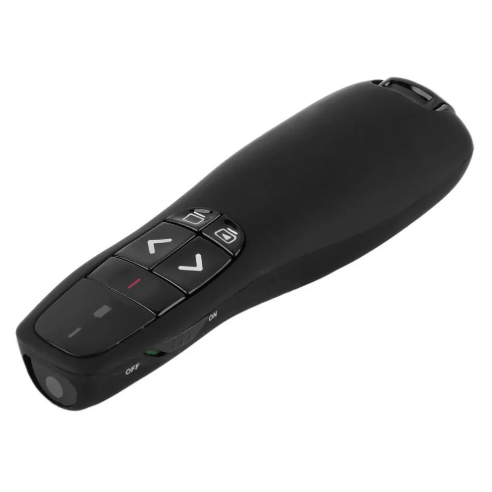 Беспроводная ведущая красная лазерная указка R400 2 4 ГГц USB PPT пульт дистанционного