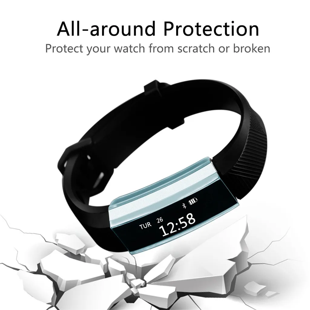 Ультратонкий Мягкий защитный силиконовый чехол из ТПУ Для Fitbit Alta HR носимые устройства умные часы SmartWatch relogio inteligente