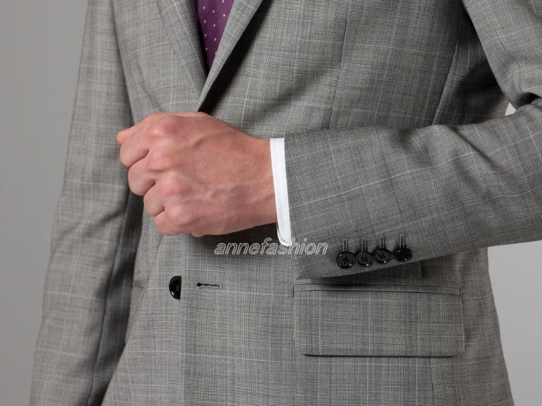 Индивидуальный заказ итальянский высококачественный шерстяной костюм из