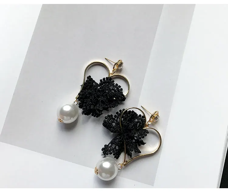 2021 Новое поступление модные Неоготические шнурки большие массивные серьги с