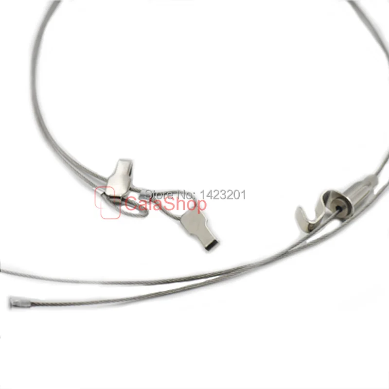 2 шт./лот металлические рамы вешалка крючок изображение провод кабель с подвесной