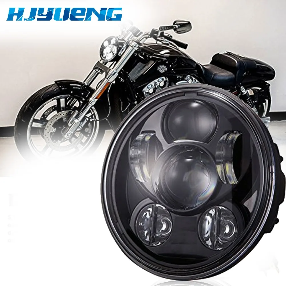 Дневные ходовые огни для Dyna Street Bob Harleys Breakout sportster 883 XL 1200 Оригинал 5 3/4 проектор