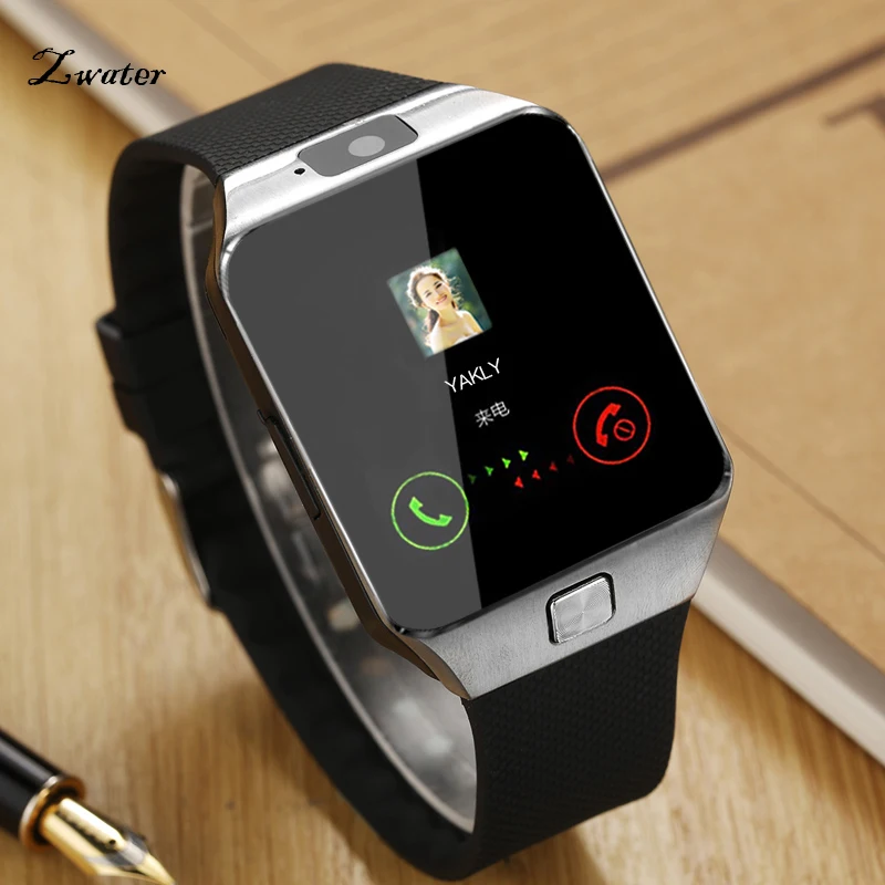 Zwater Bluetooth DZ09 Smart Watch Relogio Android Smartwatch Phone Call SIM TF Camera for IOS iPhone Xiaomi VS Y1 Q18 | Электроника