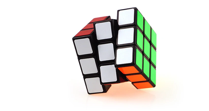 57 мм классический магия игрушки Cube3x3x3 ПВХ Стикеры блок головоломки Скорость Cube Красочные обучения Развивающие кубик-головоломка Мэджико игрушки