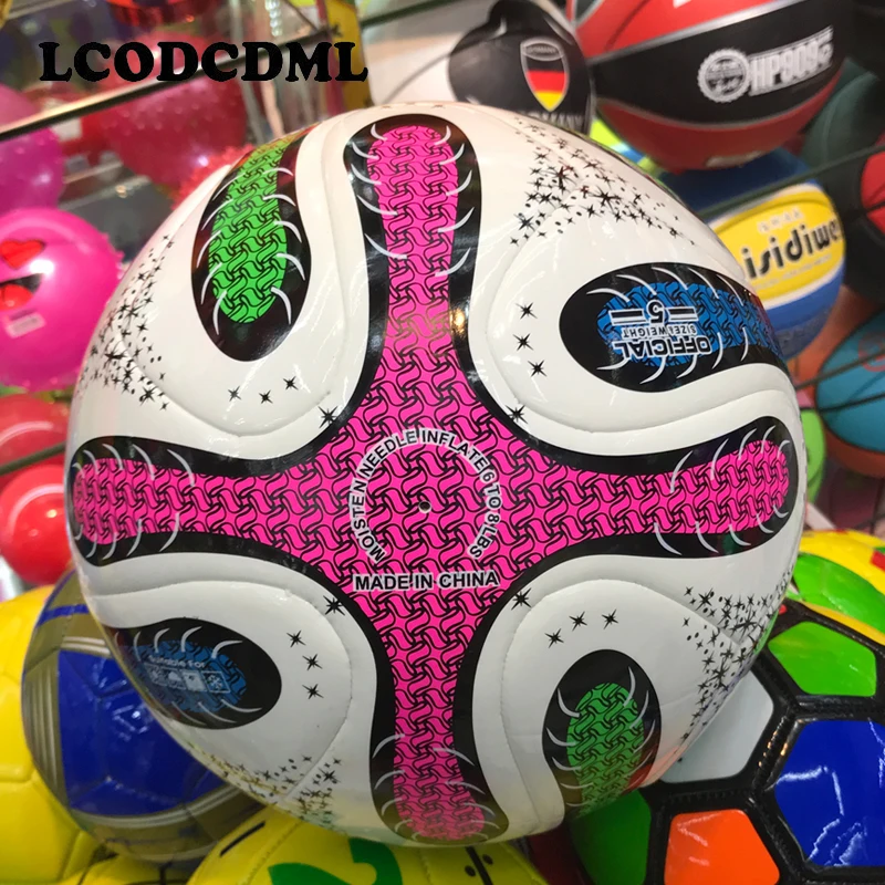 2017 новые высококачественные Лига Футбол мяч из искусственной кожи ноги size5