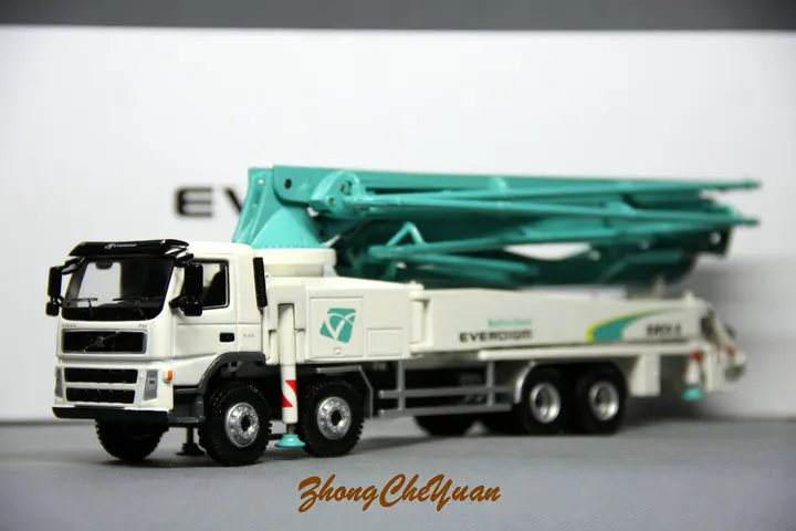 1:50 VOLVO EVERDIGM 52CX 5 цементный бетононасос грузовик Инженерная техника автомобиль