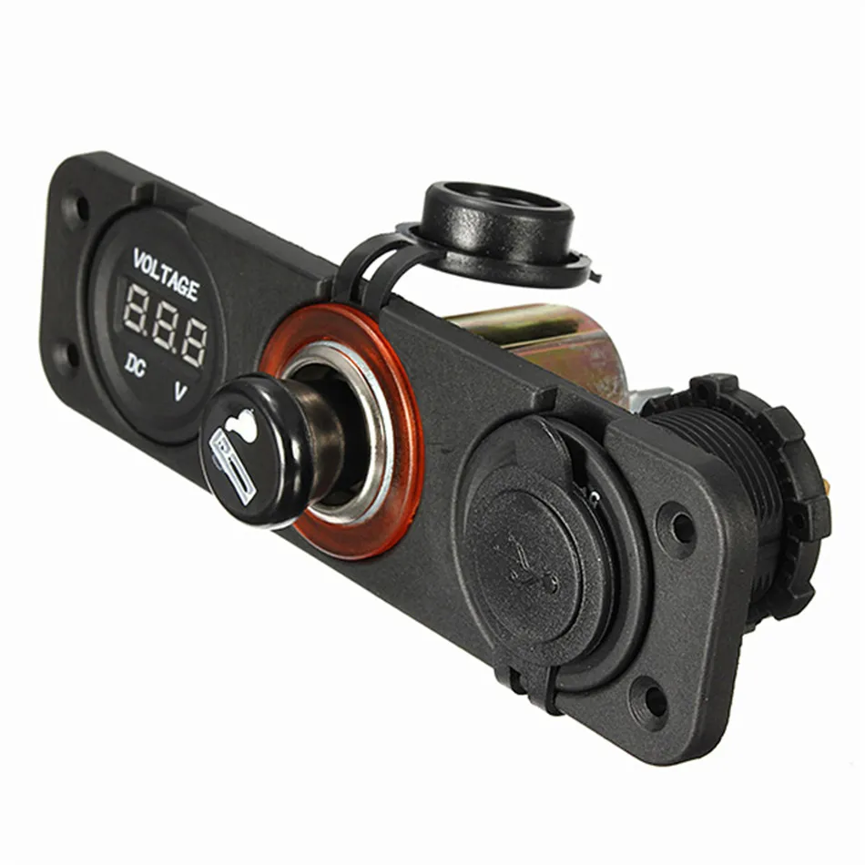 IZTOSS Многофункциональный 12 в двойной USB автомобильный GPS мобильный телефон