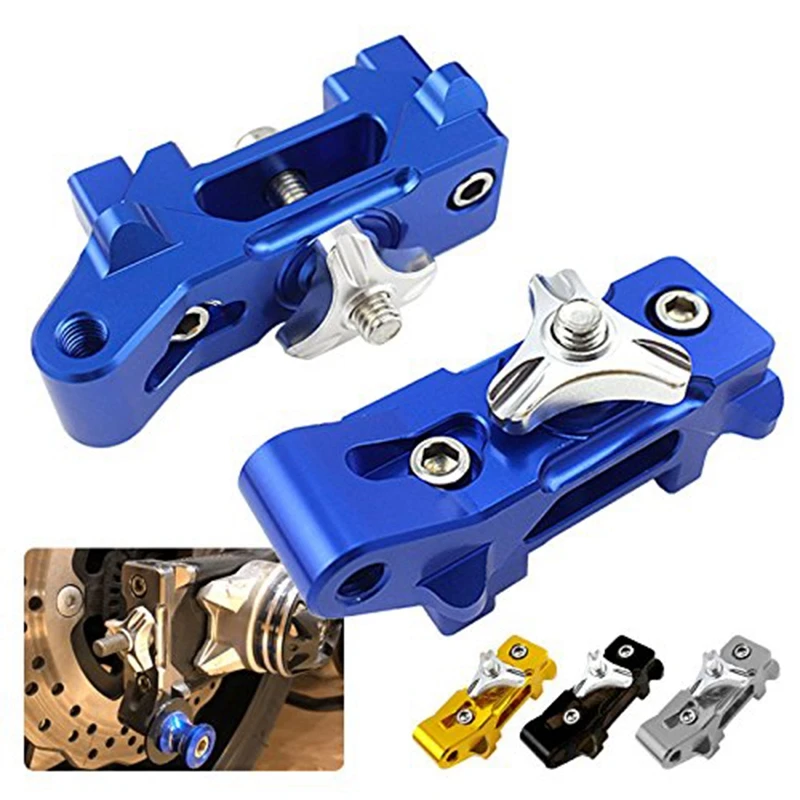 

For Yamaha MT-07 MT07 MT 07 FZ-07 2014 Motorcycle Accessories Chain Adjuster with Bracket for spool 2014 2015 2016 2017