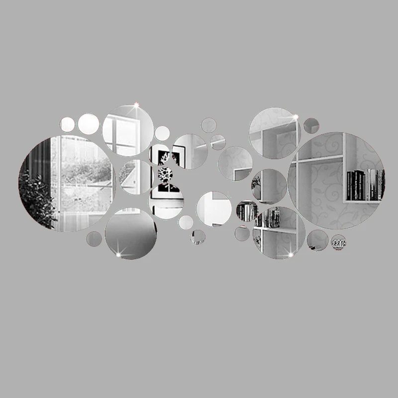 Акриловые DIY декоративные зеркальные настенные наклейки высокое качество