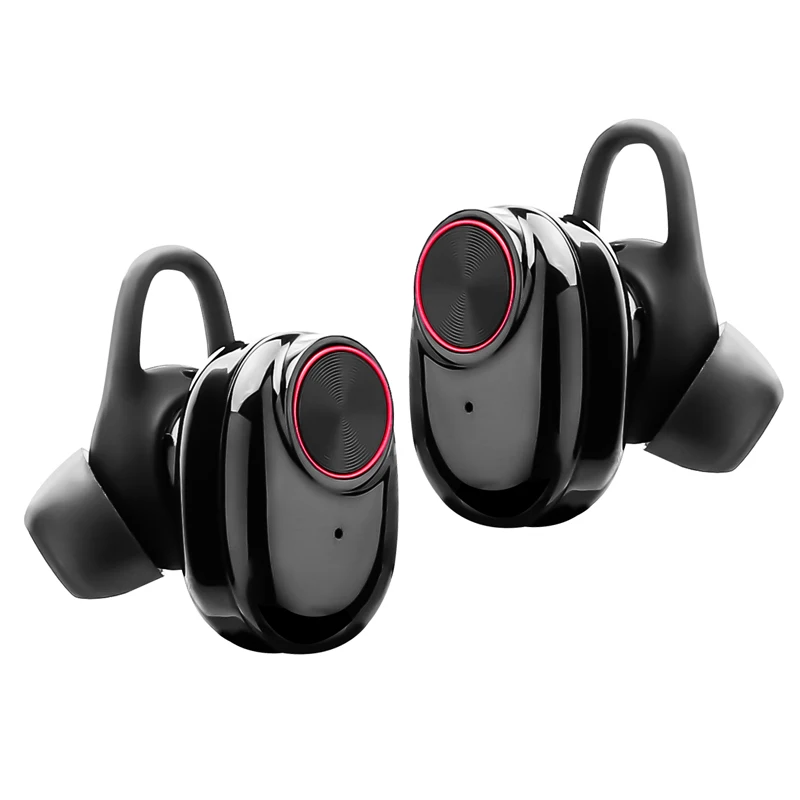 Мини BTH V5 TWS Bluetooth v4.2 наушники гарнитура беспроводные стерео бас с микрофоном для