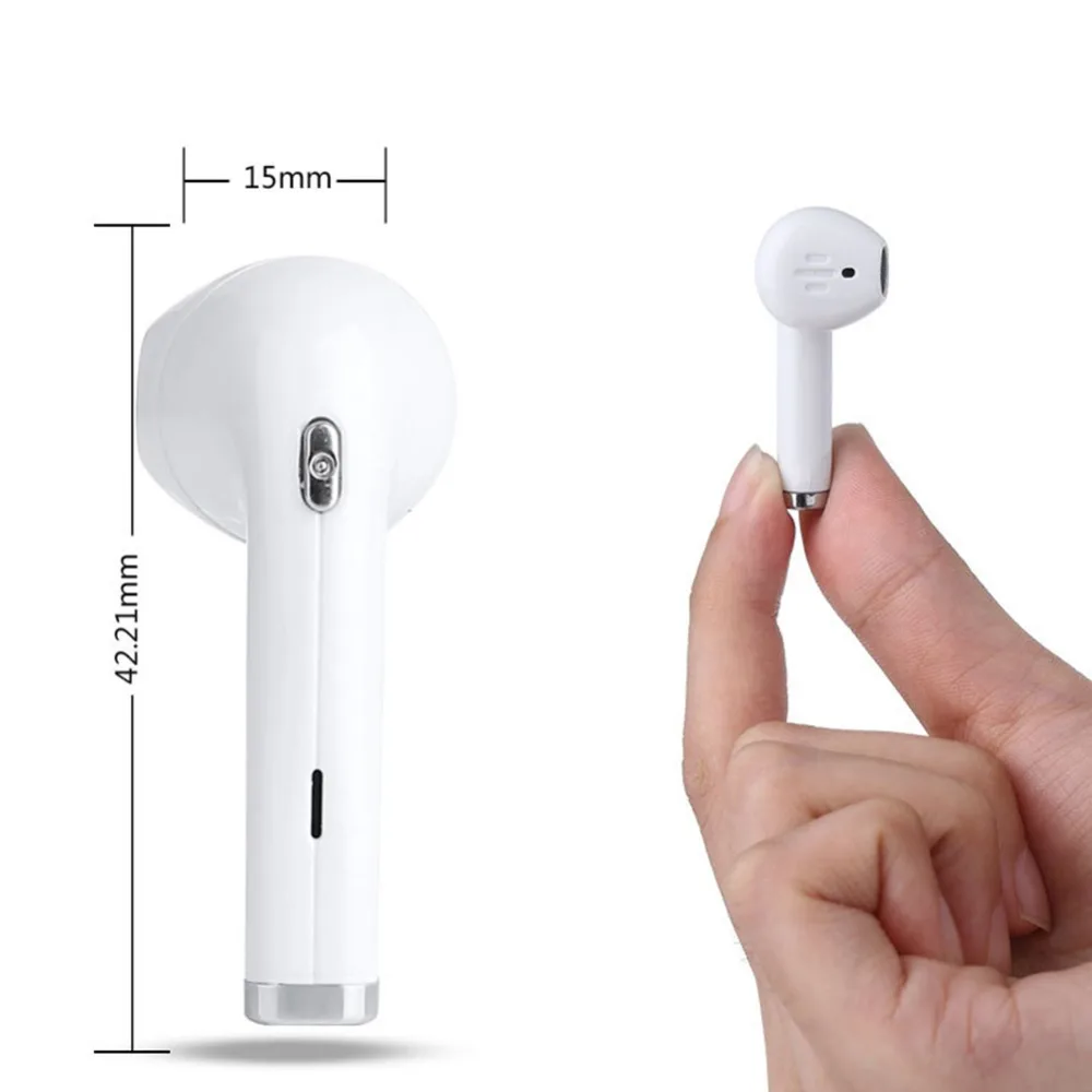 180 градусов вращения I8TWS беспроводные наушники Мини Bluetooth стерео гарнитура с
