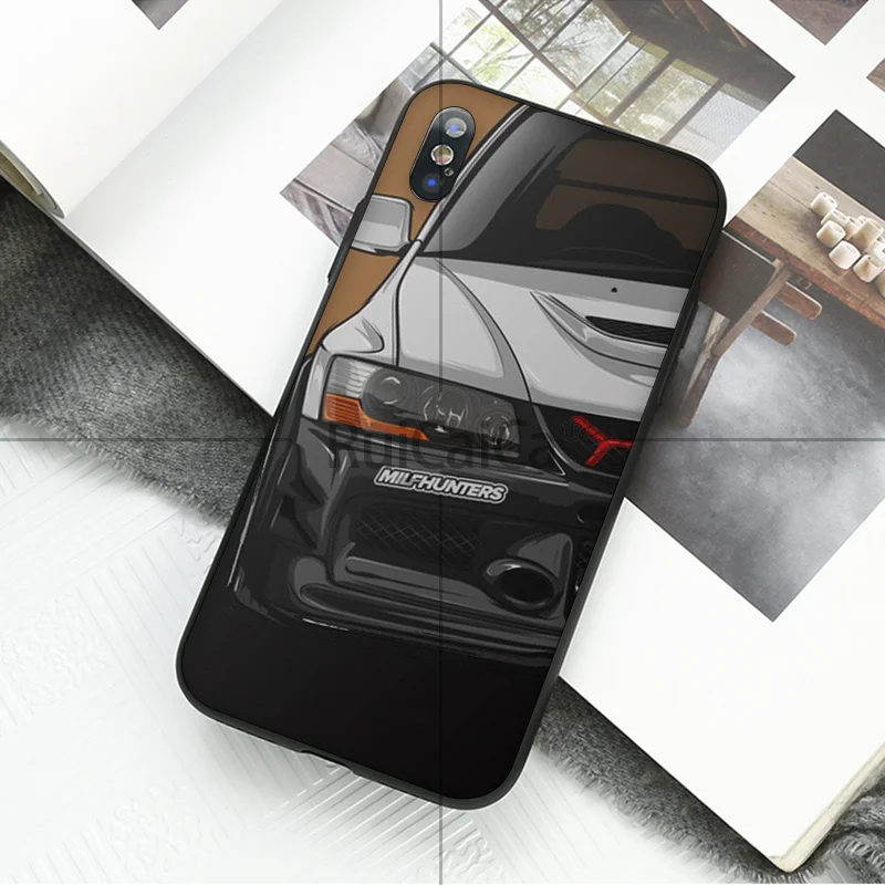 Ruicaica INITIAL D AE86 Мягкий силиконовый чехол для телефона из ТПУ iPhone 6 S 6plus 7plus 8 8Plus X Xs MAX 5