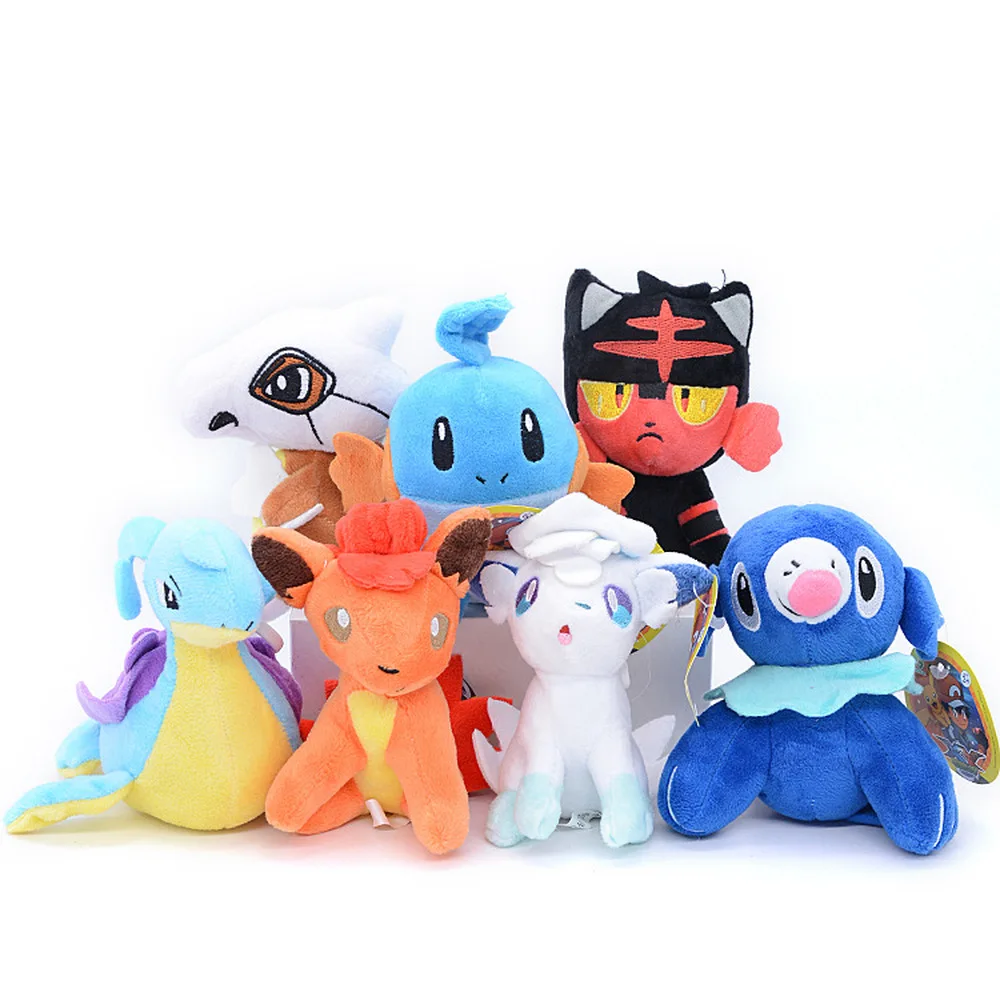 LoveCCD 7 видов стилей 11 см плюшевые брелки Cubone Litten Vulpix Mudkip Mew Мягкие животные горячие