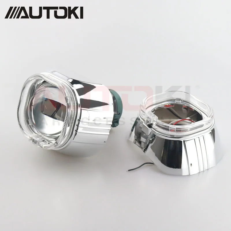 Autoki 3 0 полностью металлические Биксеноновые линзы H1 HID проекционные фары +