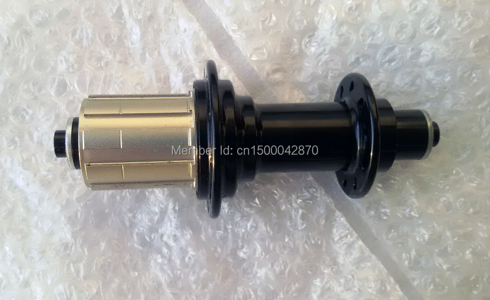 Втулка для дорожного велосипеда Powerway R13 передняя и задняя 16/20 отверстий черная