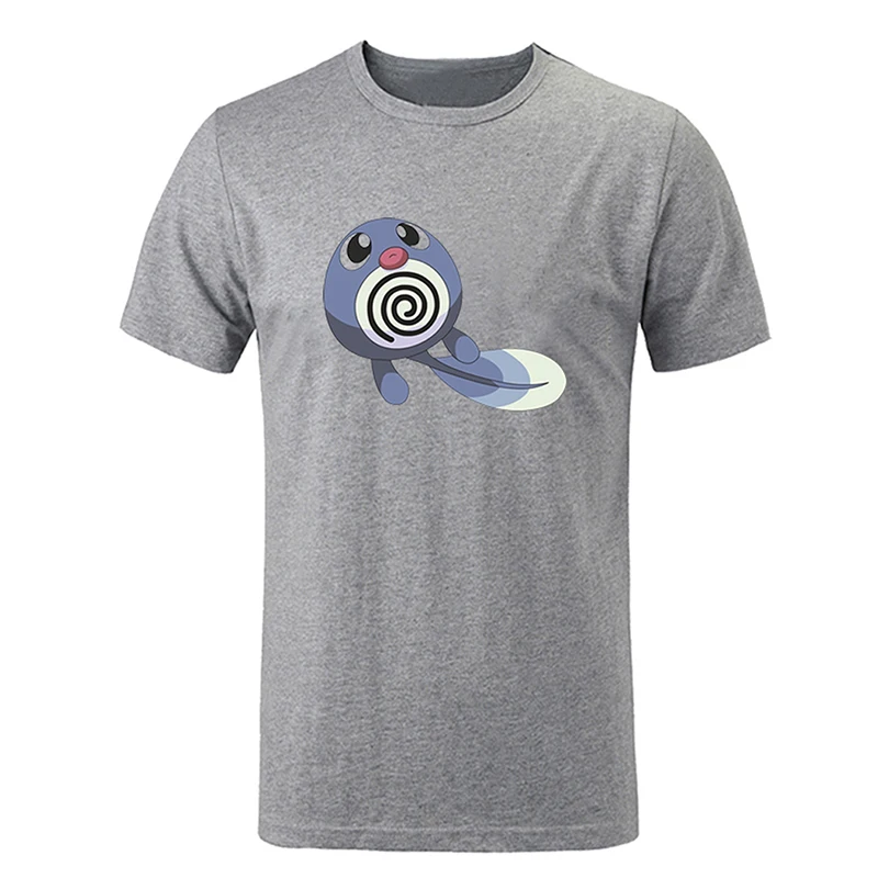 RG963D Pokemon Poliwag Ponyta Staryu Tauros vaporeon Venomoth weedle Стрекоза Мужская футболка с графическим принтом и коротким рукавом из хлопка - Цвет: RG963D