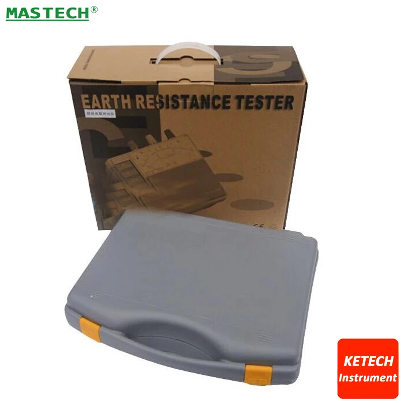 MASTECH MS5209 указатель Сопротивление заземления тестер Аналоговый метр 10ohm до 1000 Ом