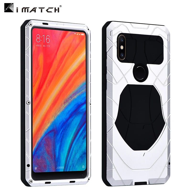 Оригинал iMatch чехол для Xiaomi Mix 2 S Роскошные Водонепроницаемый ударопрочный