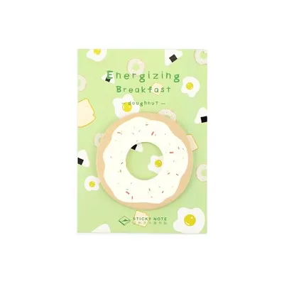 Donut Новинка энергетический блокнот для завтрака, блокнот для заметок, милые канцелярские принадлежности Papelaria Escolar, школьные офисные принадлежности - Цвет: Donut