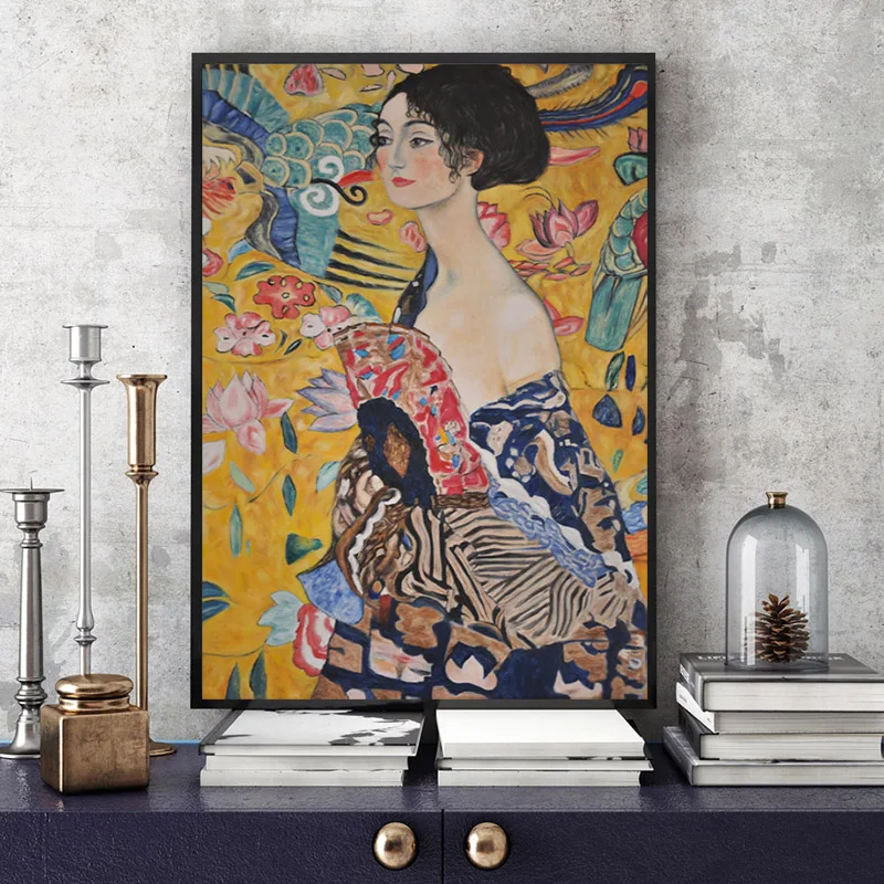 The Kiss By Klimtes холст картина печать гостиная домашний декор Современное украшение