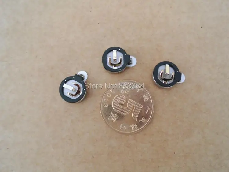 20 шт. 10*2 7 мм плоский двигатель монета вибрирующий 3 в микро вибромотор для