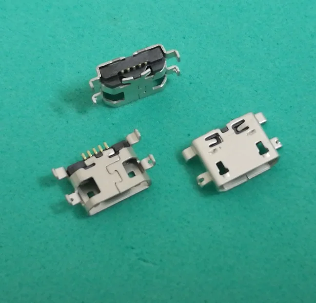 50pcs/lot Micro Usb Charger Connector For Lenovo IdeaTab S6000F S6000 Tablet other mobies Charging Dock Port | Мобильные телефоны и
