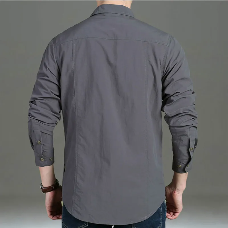 Комплект военной формы из 2 предметов летняя быстросохнущая рубашка + брюки карго