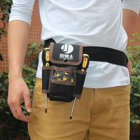 multifunctional electrician tool bag waterproof oxford tools kit pockets waist belt