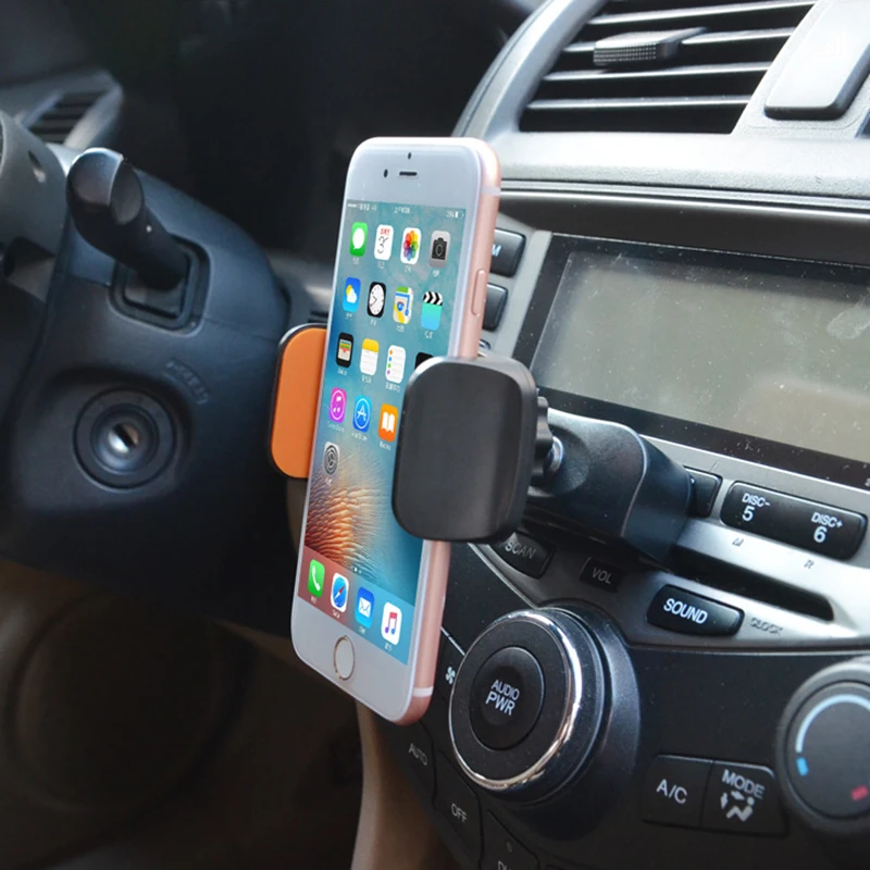 air vent cd slot 2in1 car mobile phone universal holder mount stand support for iphone x 7 xiaomi samsung cellphone accessories free global shipping