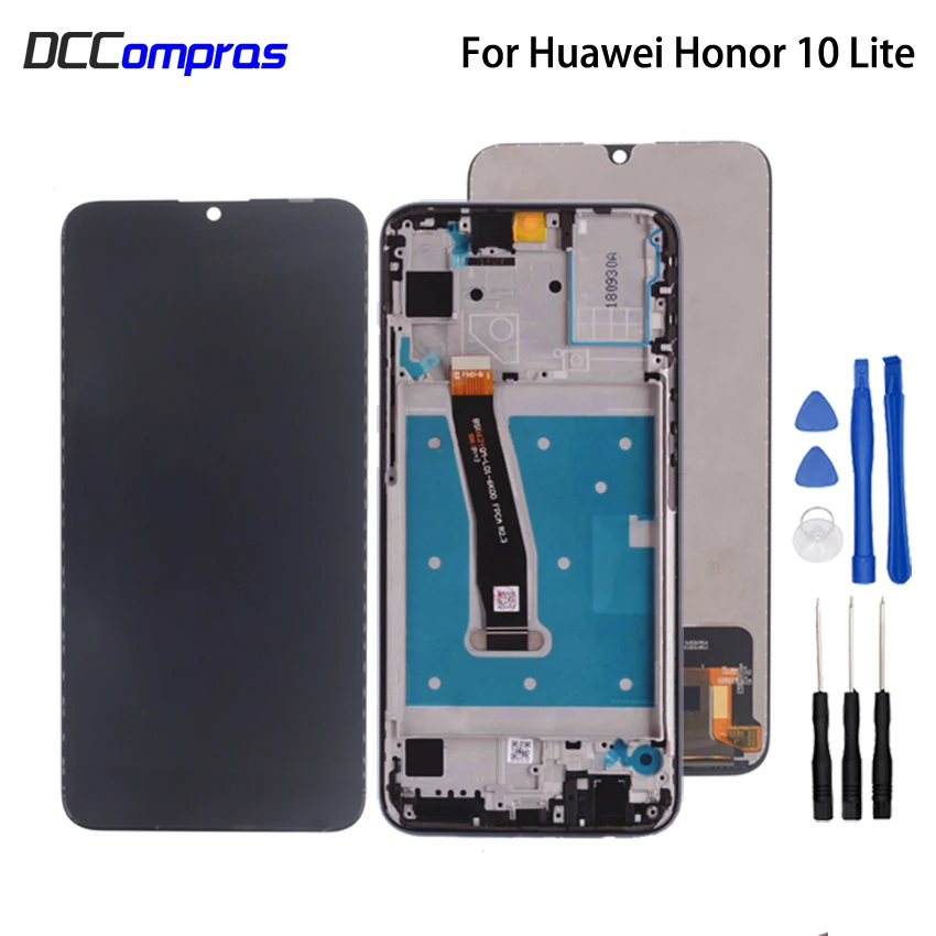 Для Huawei honor 10 Lite ЖК дисплей сенсорный экран дигитайзер для Honor10 HRY LX2 LX1 AL00 Ремонт
