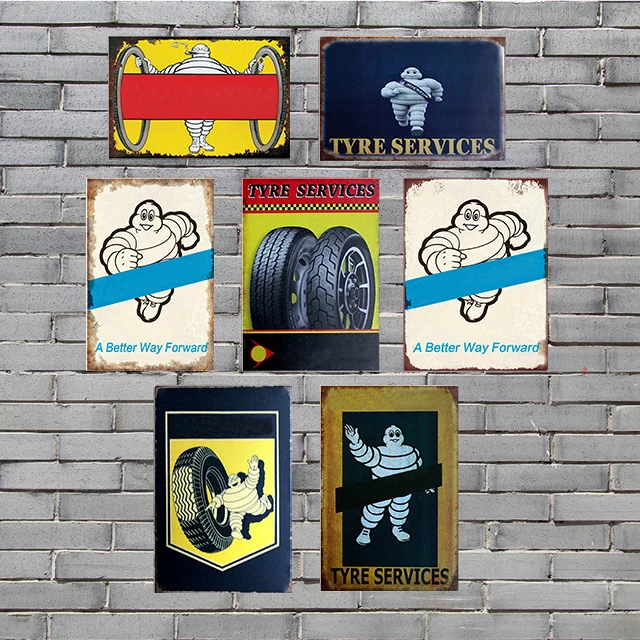 

Услуги по изготовлению шин табличка винтажные металлические жестяные знаки настенные плакаты Наклейки Плакаты картина бар клуб паб домашн...