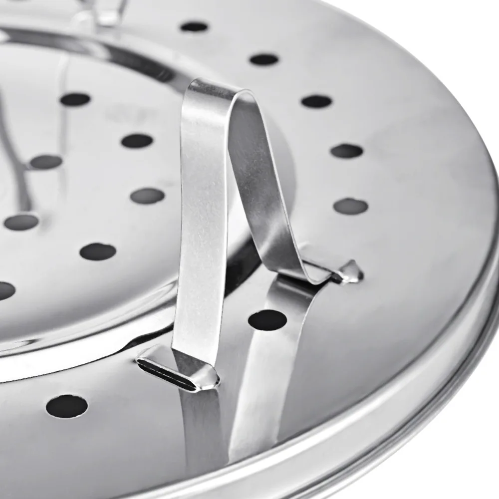 Стойка для отпаривателя из нержавеющей стали Стоковая подставка кастрюль посуда