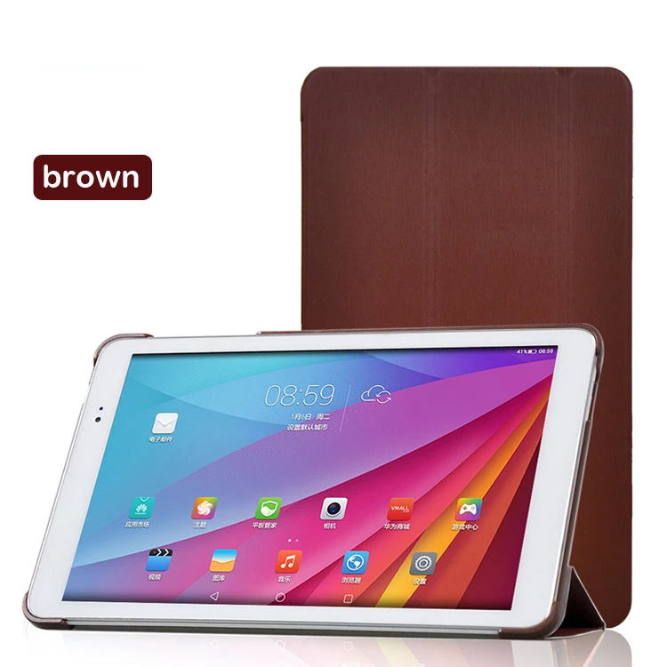 Откидная крышка для huawei Mediapad T1 10 huawei T1-A21W 9,6 дюймов планшетный ПК чехол Защитный чехол для huawei T1 9,6